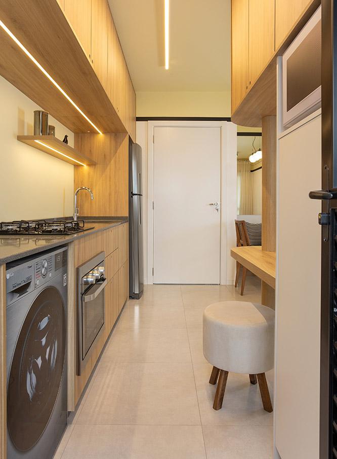 Apto. 2 dormitórios com suíte