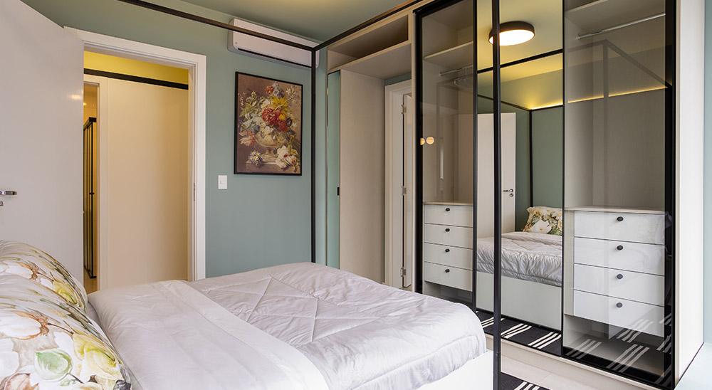 Apto. 2 dormitórios com suíte