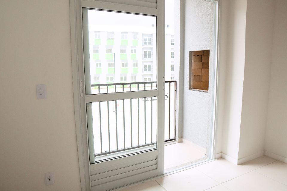 Opções de plantas com sacada ou garden