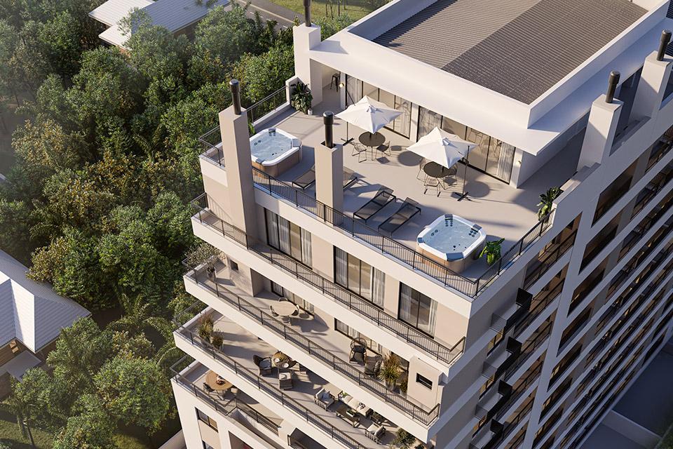 Aprecie uma vista deslumbrante no Rooftop