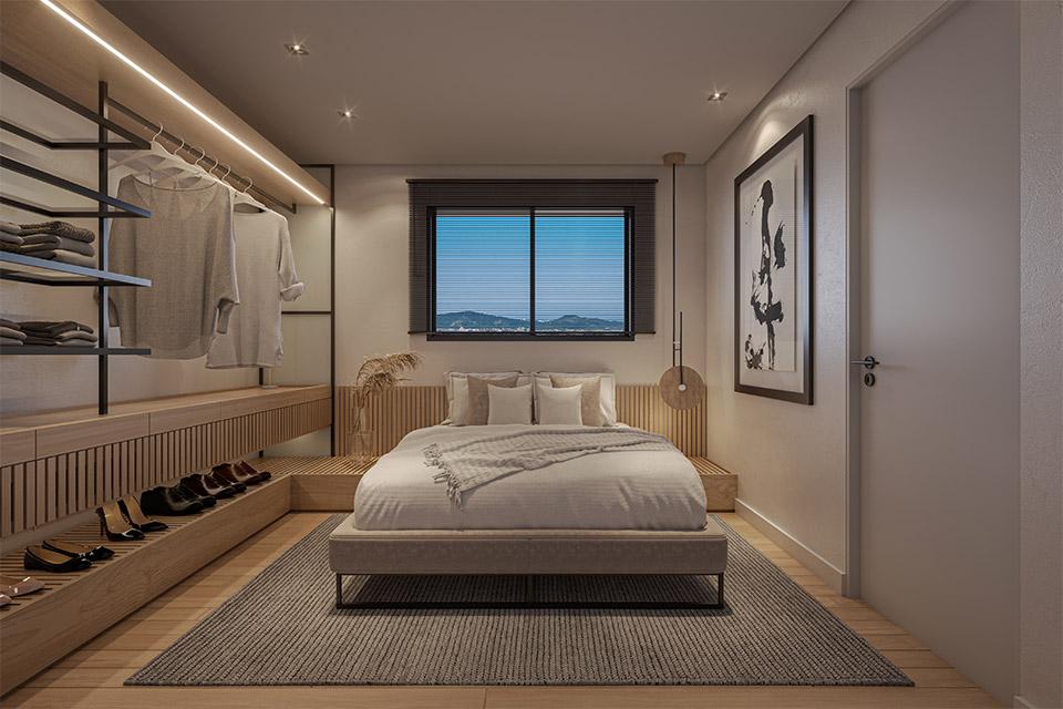 Studios e apartamentos de 2 dormitórios